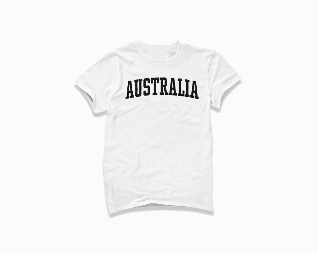 Australia Shirt - White/Black