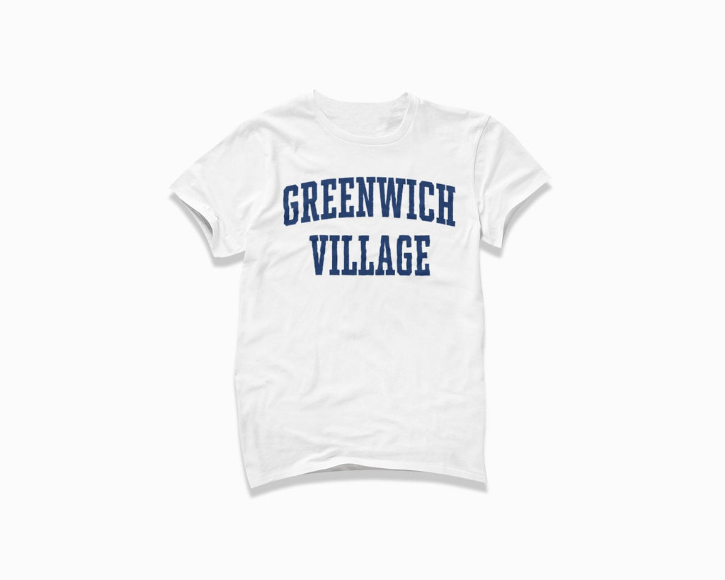 Greenwich Village Shirt - White/Navy Blue