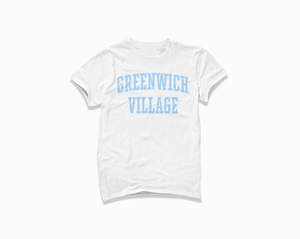 Greenwich Village Shirt - White/Light Blue