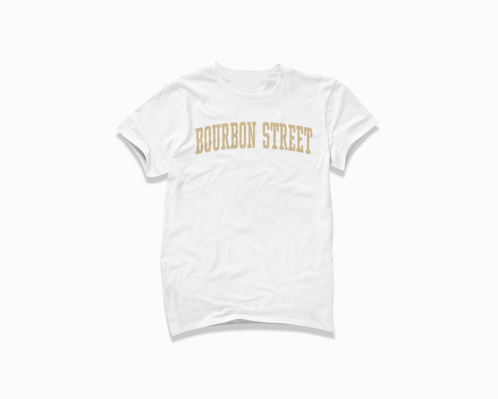 Bourbon Street Shirt - White/Tan