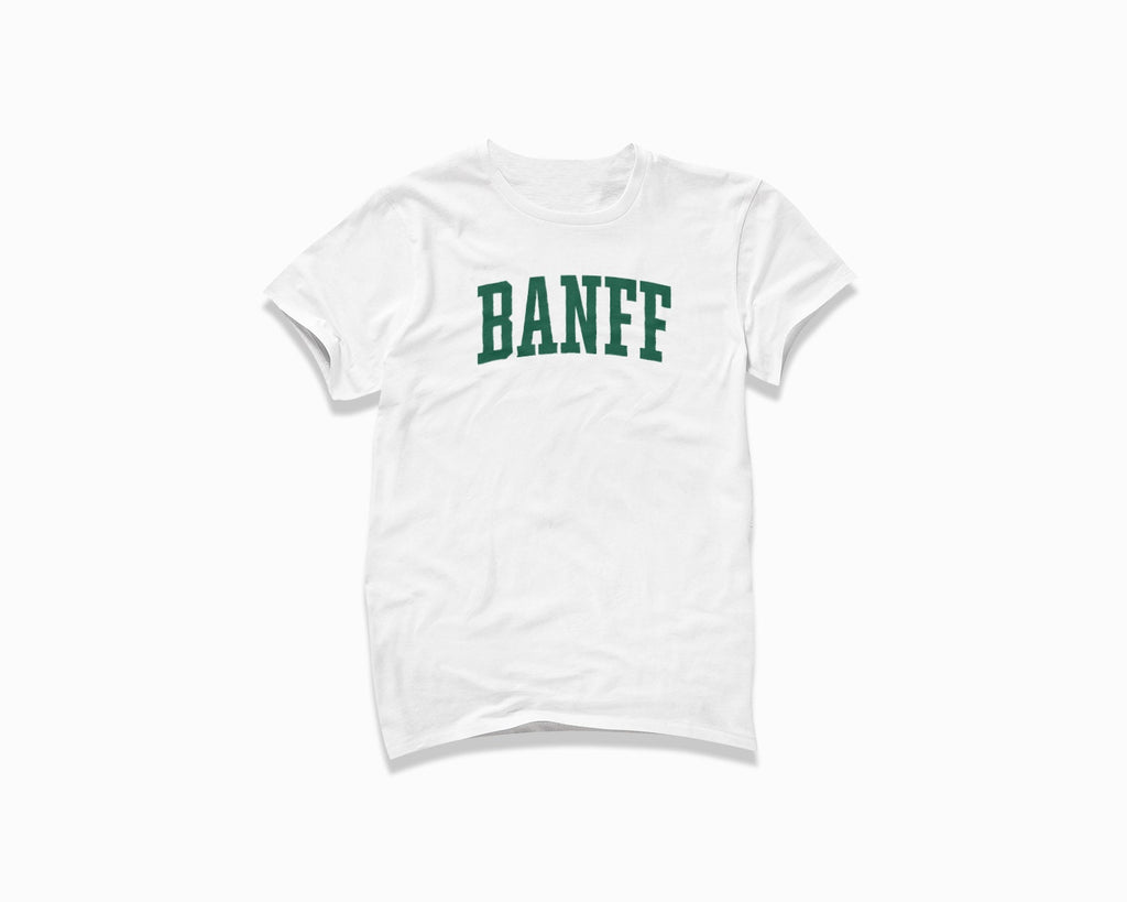 Banff Shirt - White/Forest Green