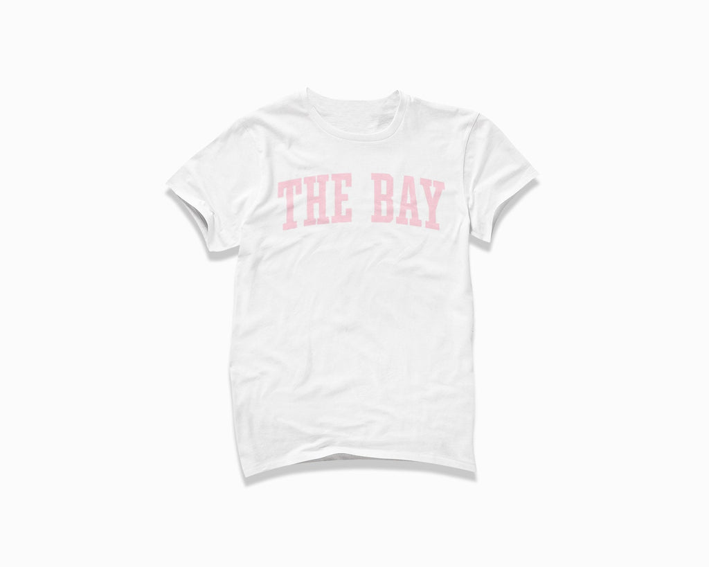 The Bay Shirt - White/Light Pink