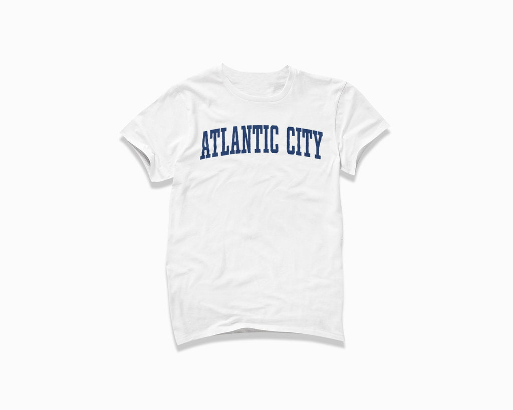 Atlantic City Shirt - White/Navy Blue
