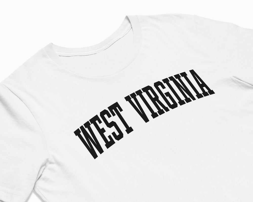 West Virginia Shirt - White/Black