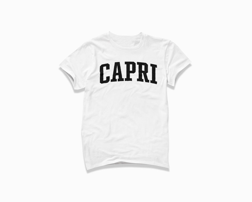 Capri Shirt - White/Black