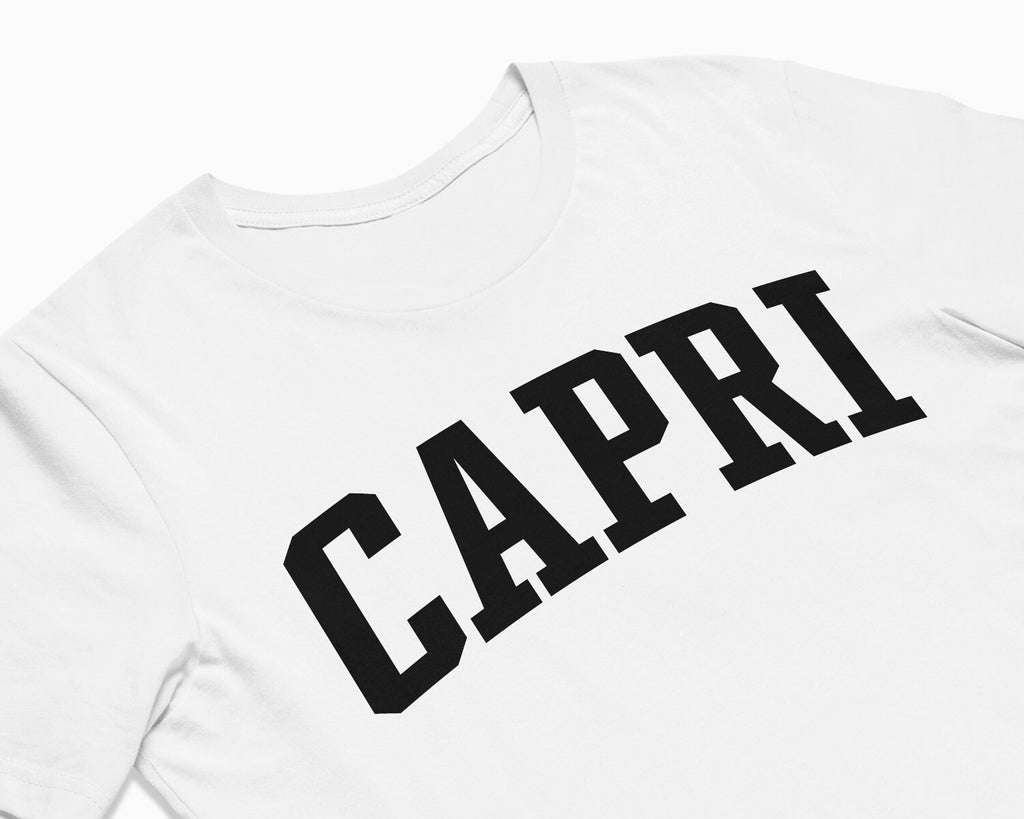 Capri Shirt - White/Black