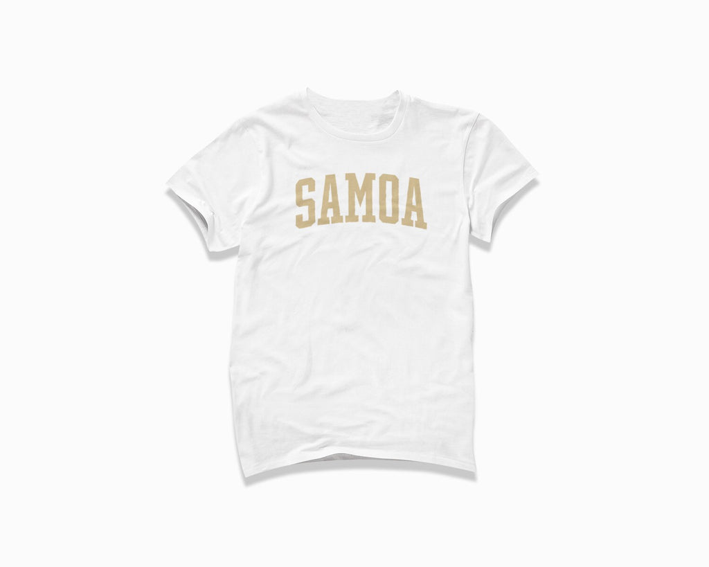 Samoa Shirt - White/Tan