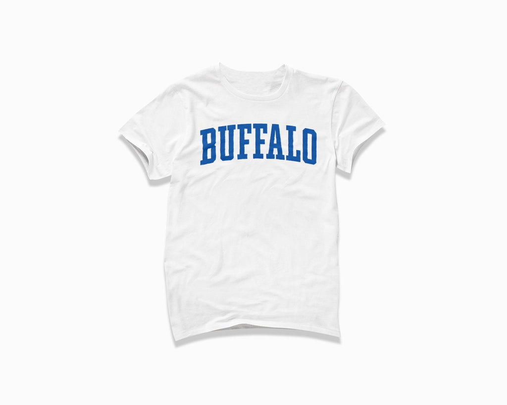 Buffalo Shirt - White/Royal Blue