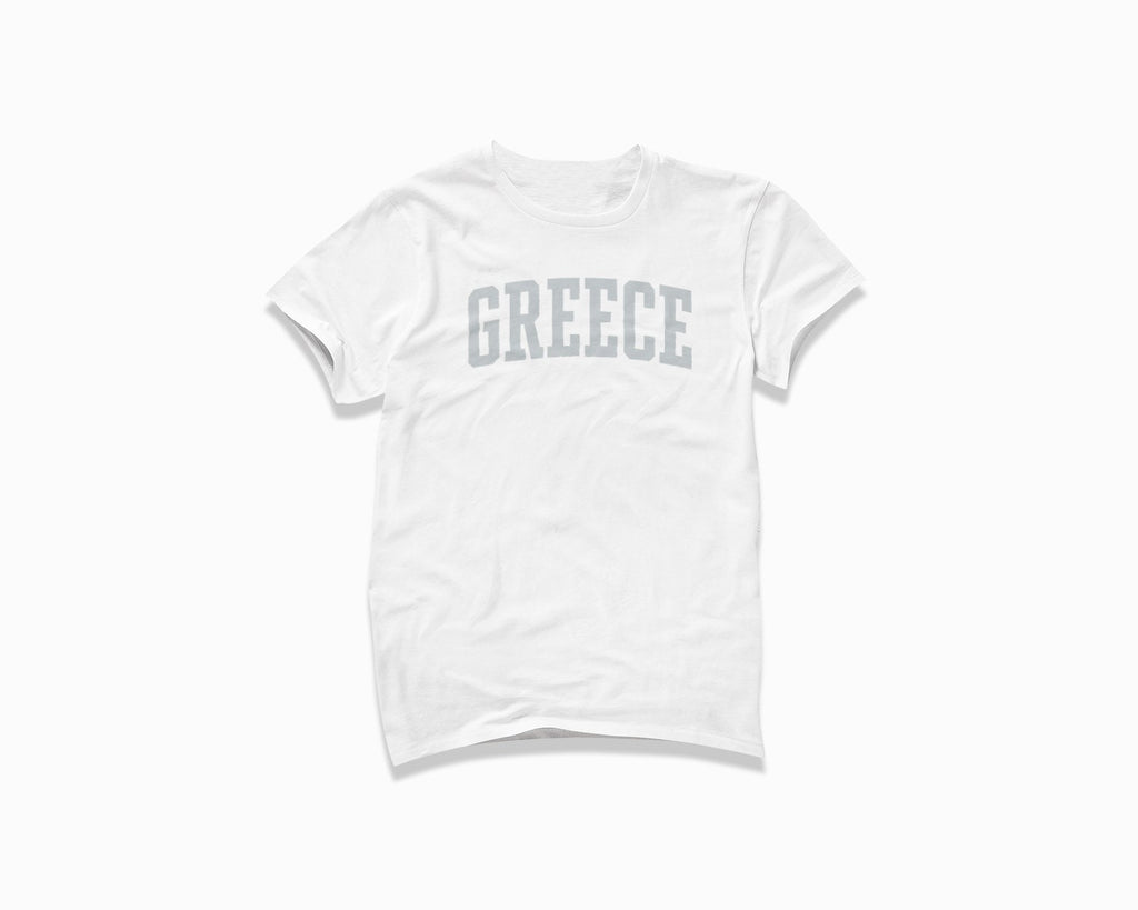 Greece Shirt - White/Grey