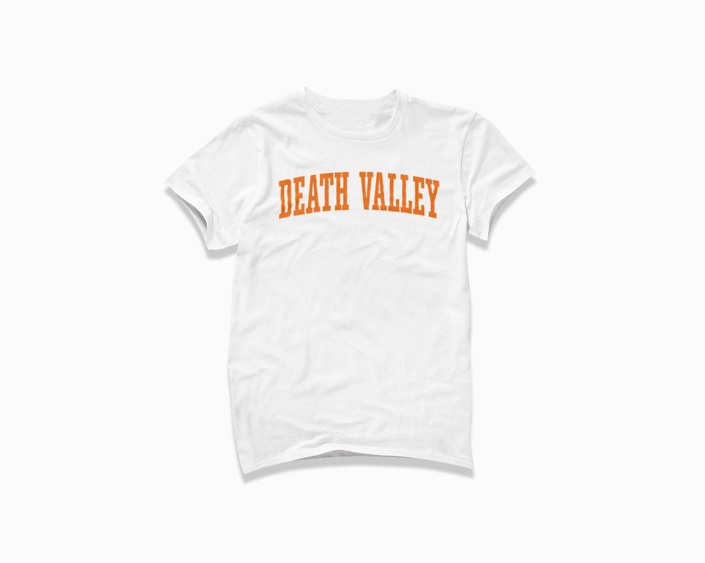 Death Valley Shirt - White/Orange