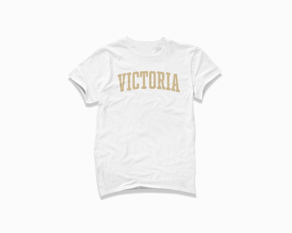 Victoria Shirt - White/Tan