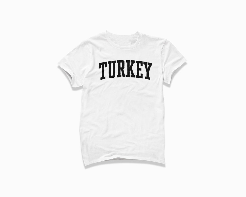 Turkey Shirt - White/Black
