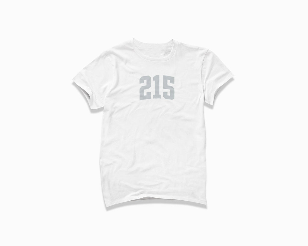 215 (Philadelphia) Shirt - White/Grey