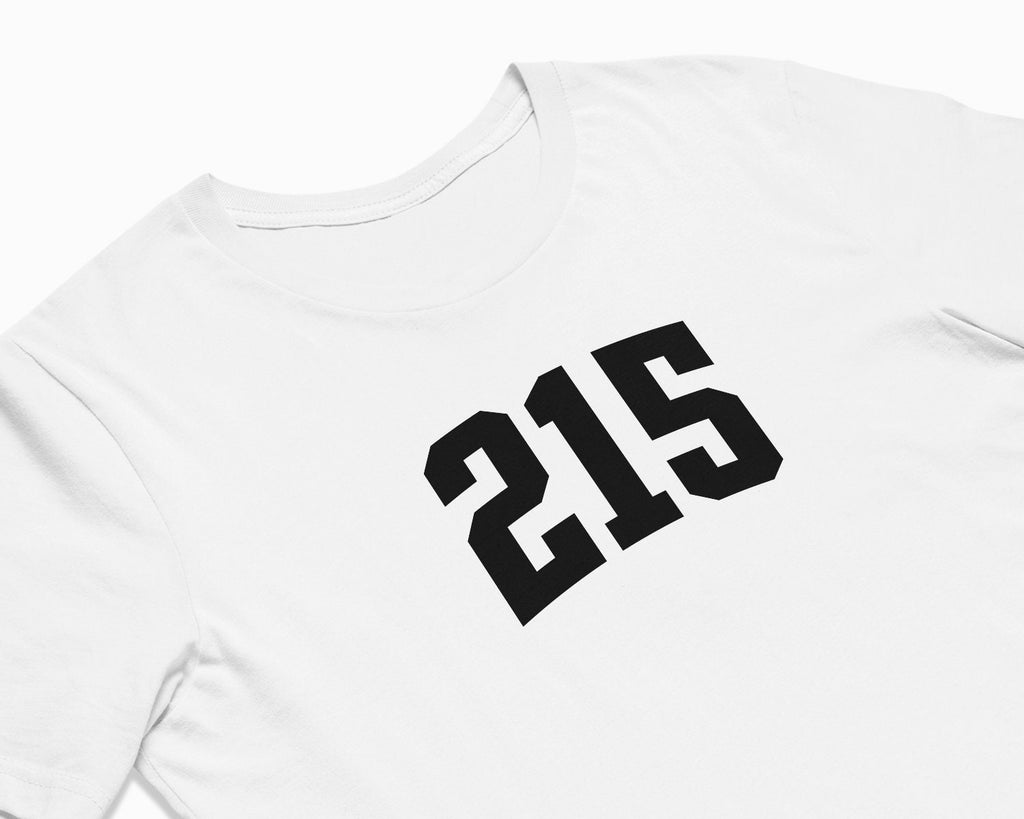 215 (Philadelphia) Shirt - White/Black