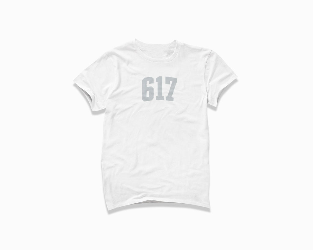 617 (Boston) Shirt - White/Grey