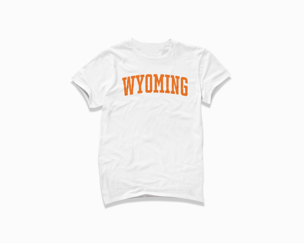 Wyoming Shirt - White/Orange