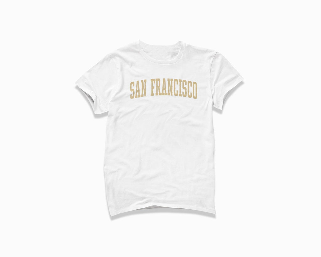 San Francisco Shirt - White/Tan