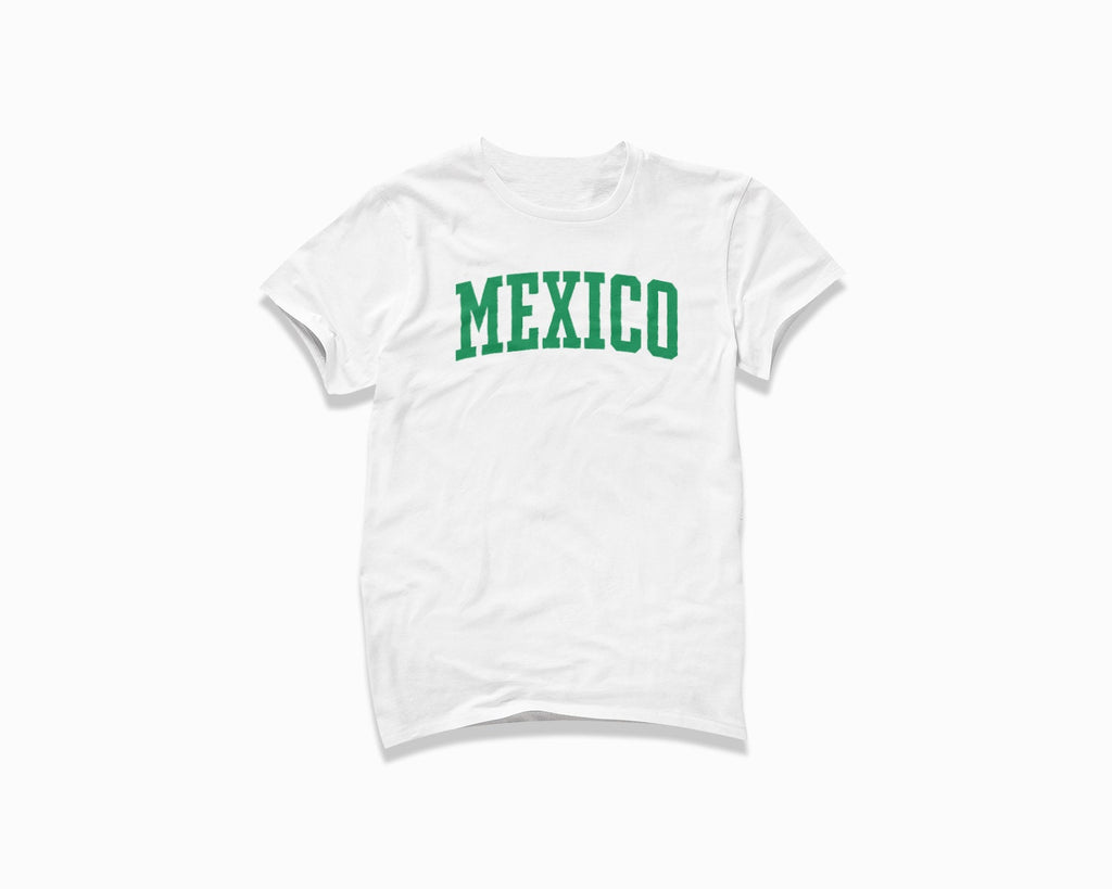 Mexico Shirt - White/Kelly Green