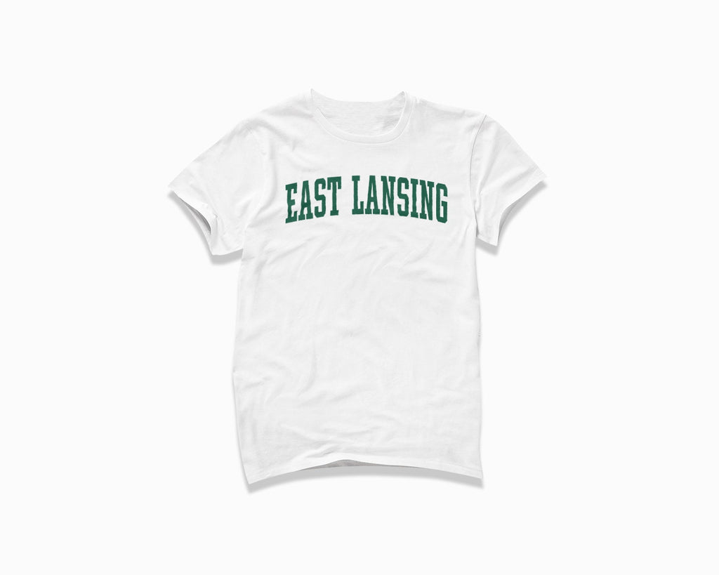 East Lansing Shirt - White/Forest Green