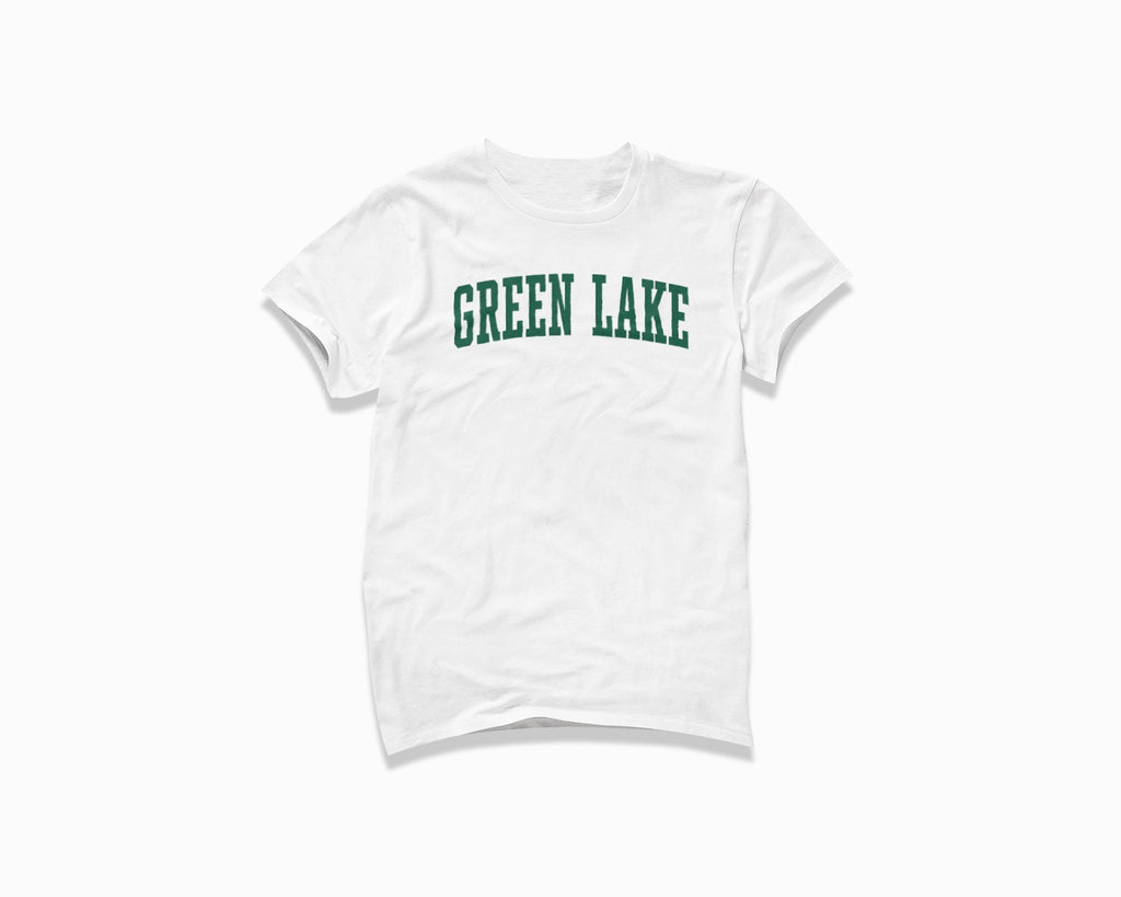 Green Lake Shirt - White/Forest Green