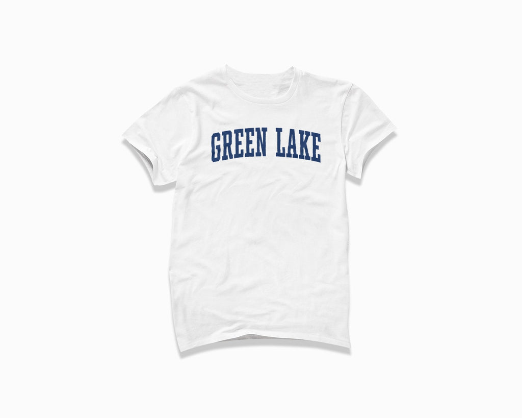 Green Lake Shirt - White/Navy Blue