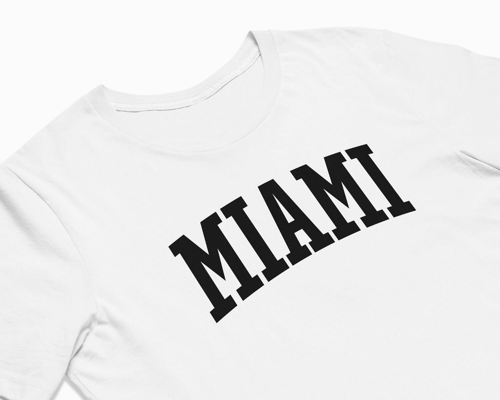Miami Shirt - White/Black