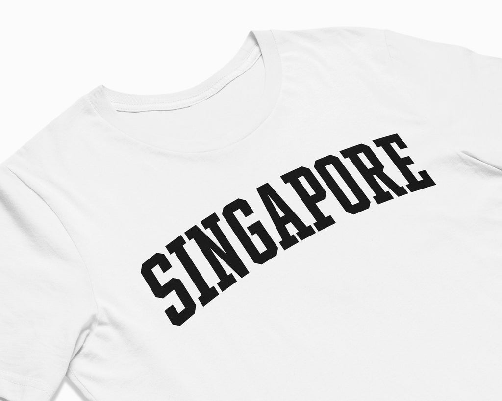 Singapore Shirt - White/Black