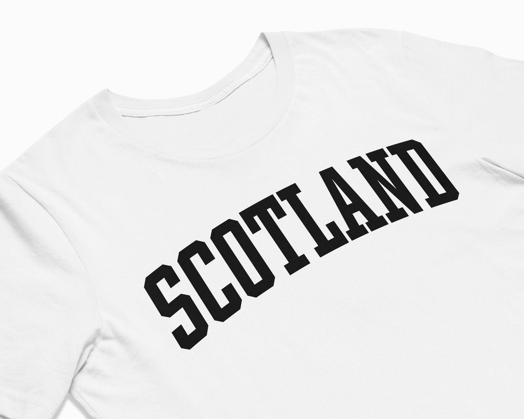 Scotland Shirt - White/Black