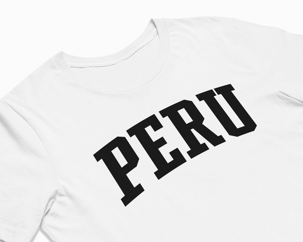 Peru Shirt - White/Black