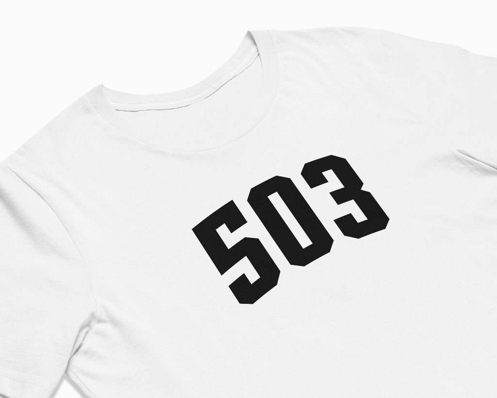 503 (Portland) Shirt - White/Black