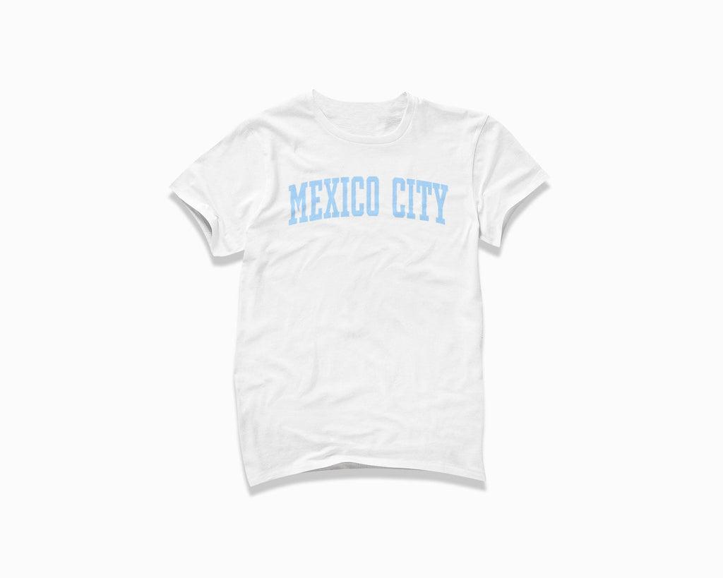 Mexico City Shirt - White/Light Blue