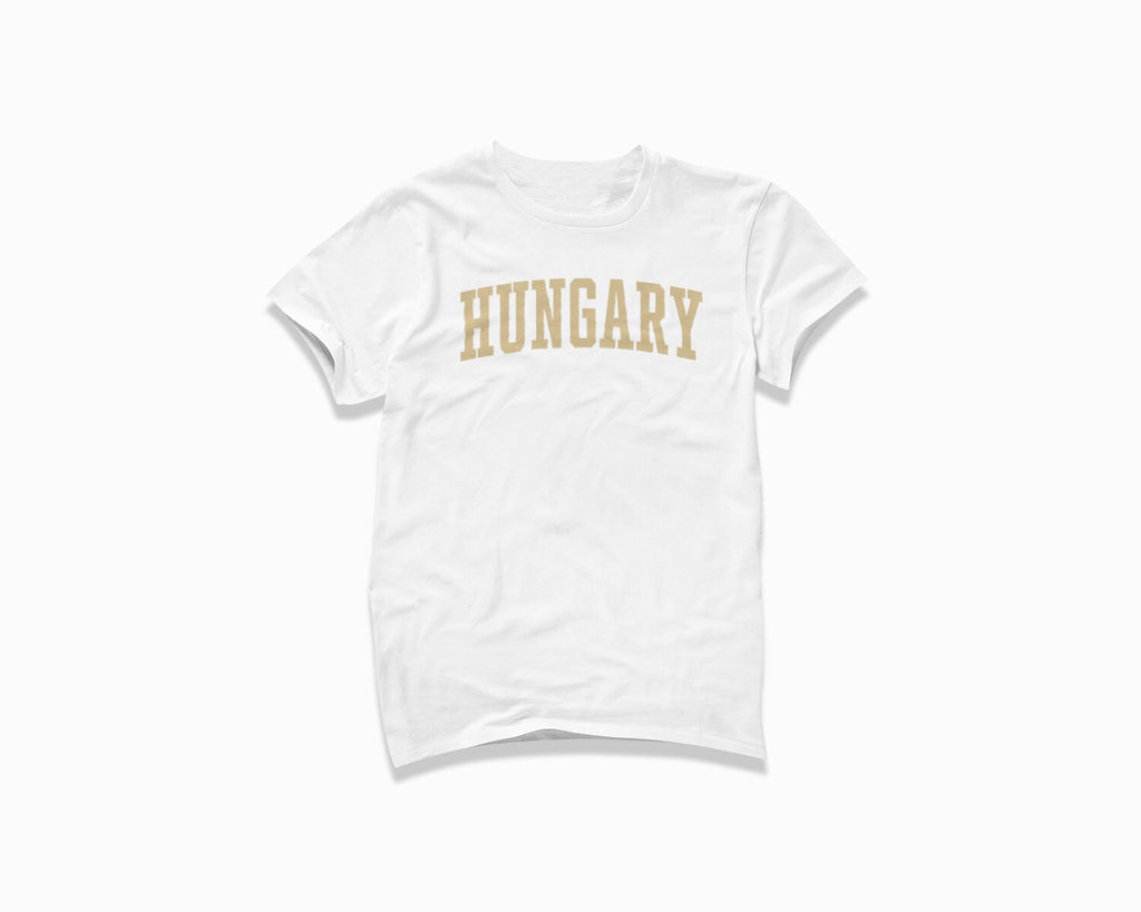 Hungary Shirt - White/Tan