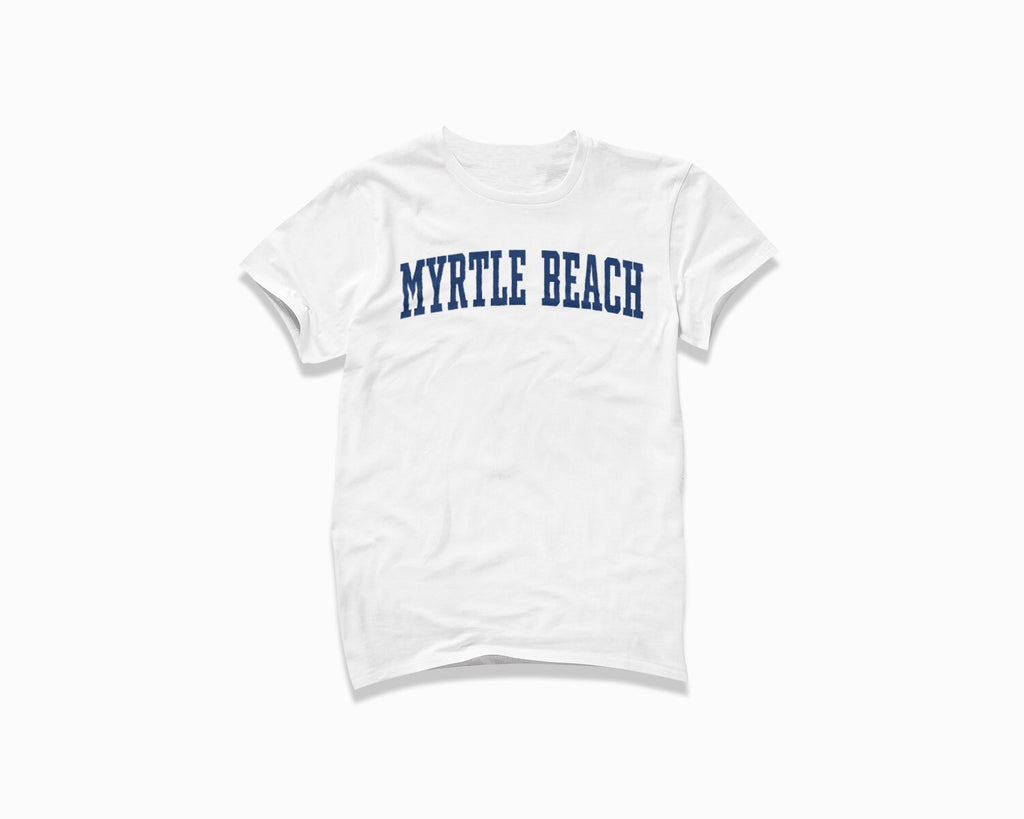 Myrtle Beach Shirt - White/Navy Blue