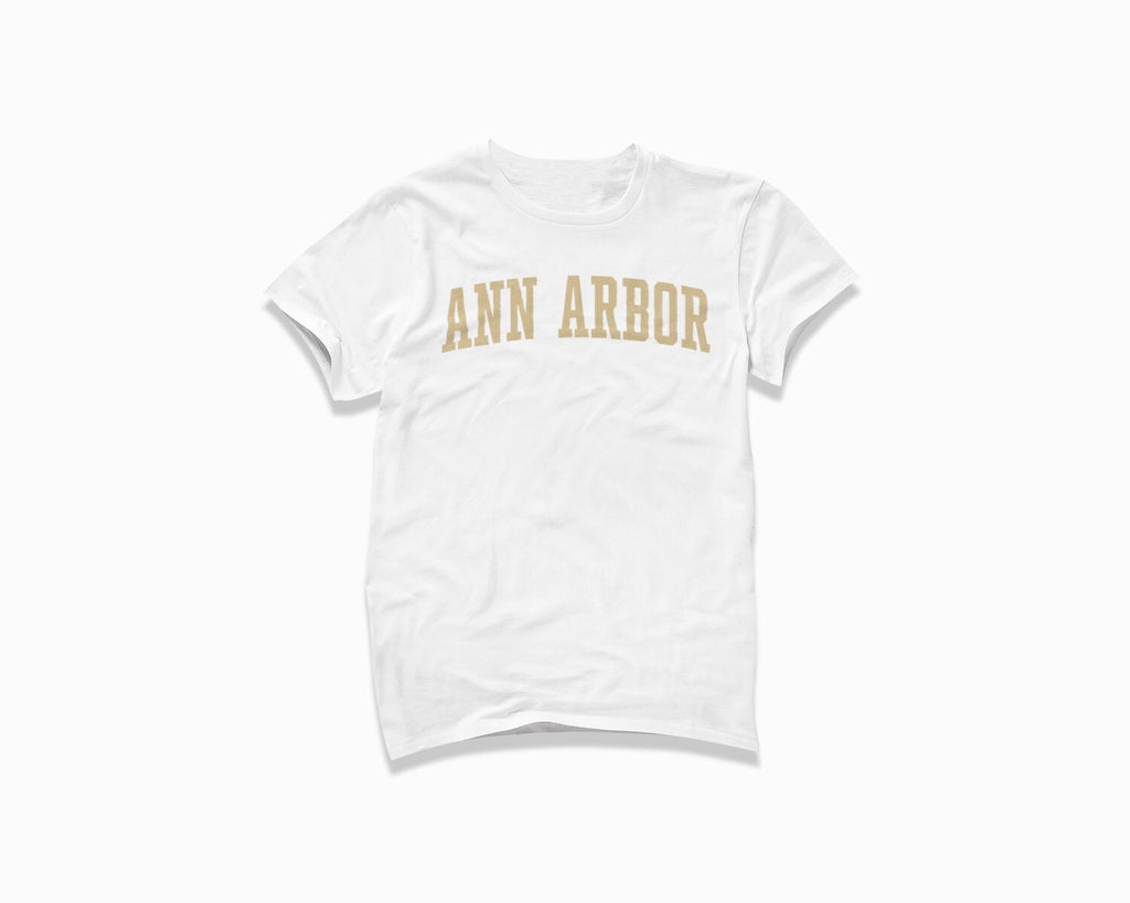 Ann Arbor Shirt - White/Tan