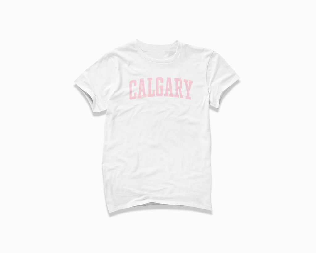 Calgary Shirt - White/Light Pink