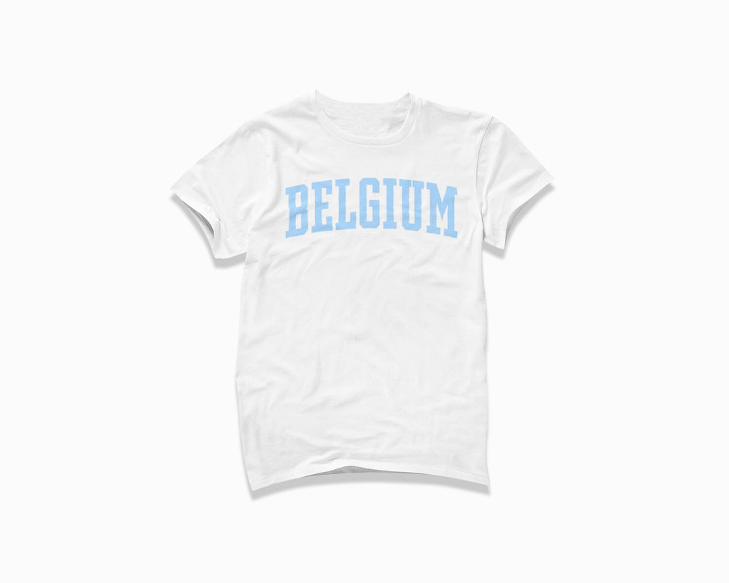 Belgium Shirt - White/Light Blue