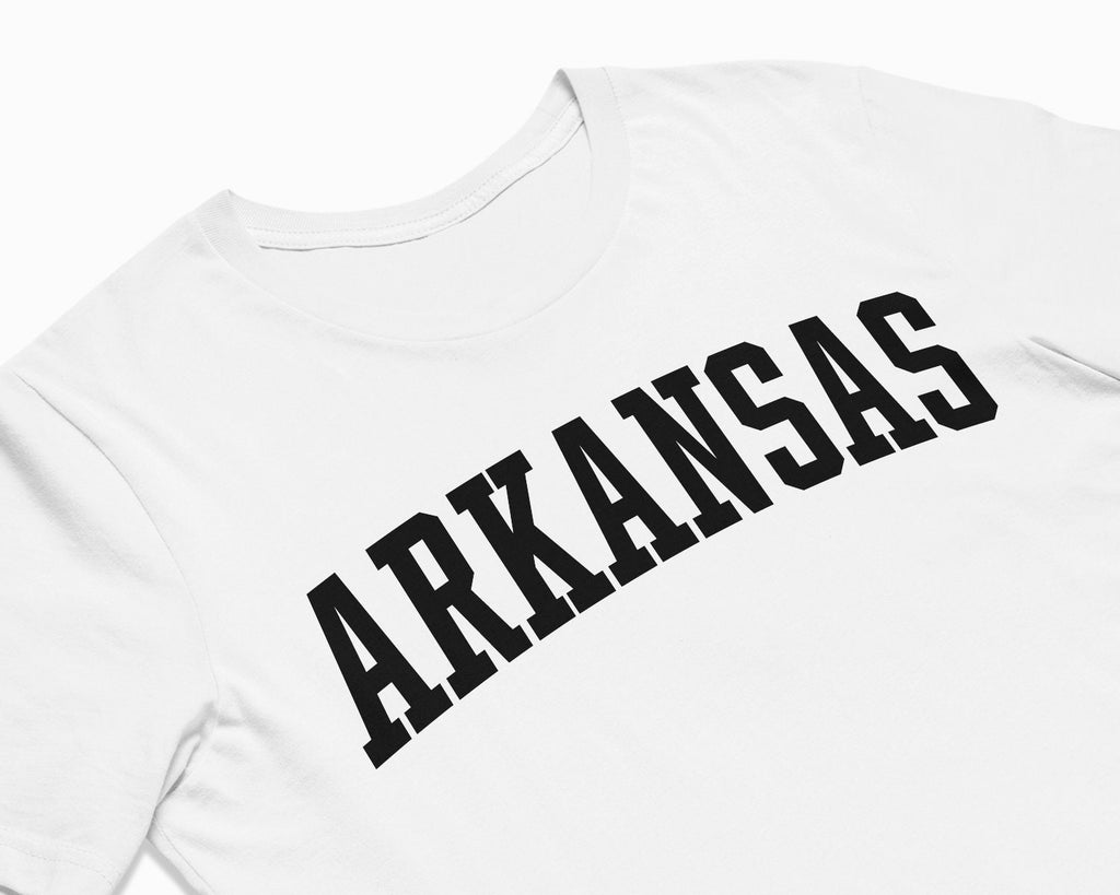 Arkansas Shirt - White/Black