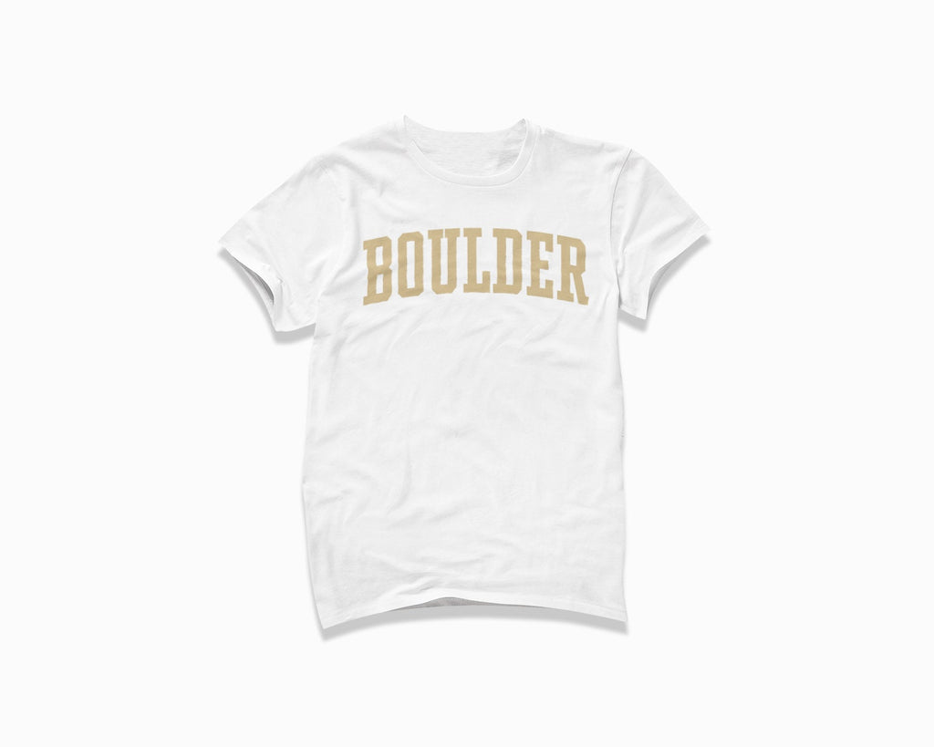 Boulder Shirt - White/Tan