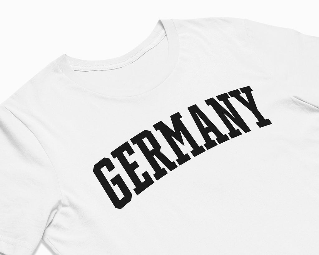 Germany Shirt - White/Black