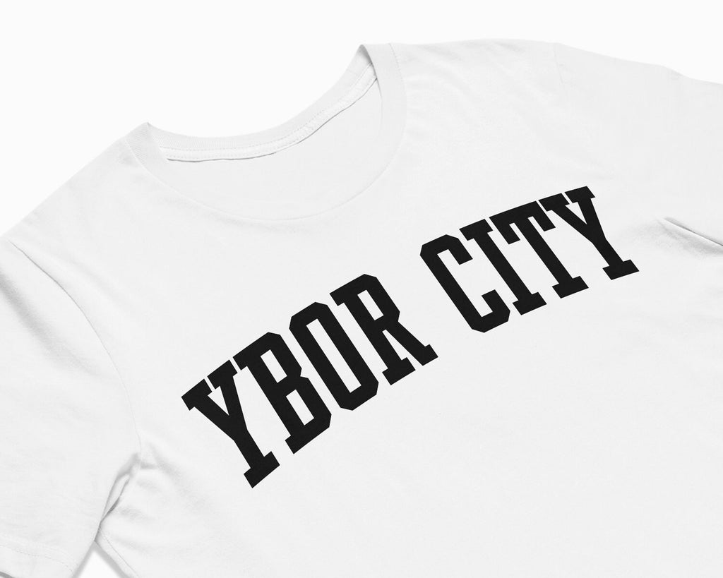 Ybor City Shirt - White/Black