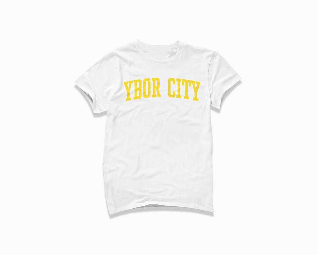 Ybor City Shirt - White/Yellow