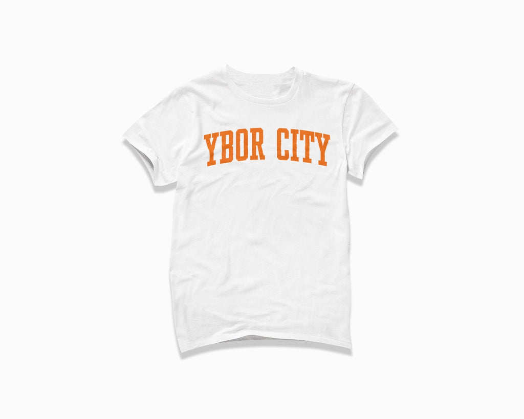 Ybor City Shirt - White/Orange