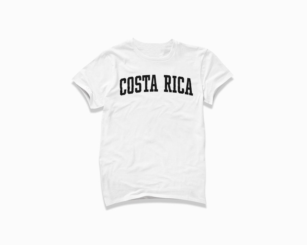 Costa Rica Shirt - White/Black