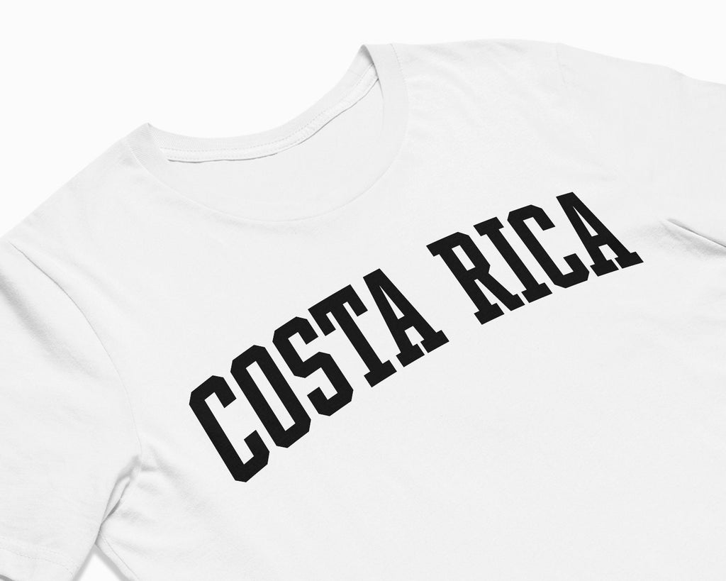 Costa Rica Shirt - White/Black