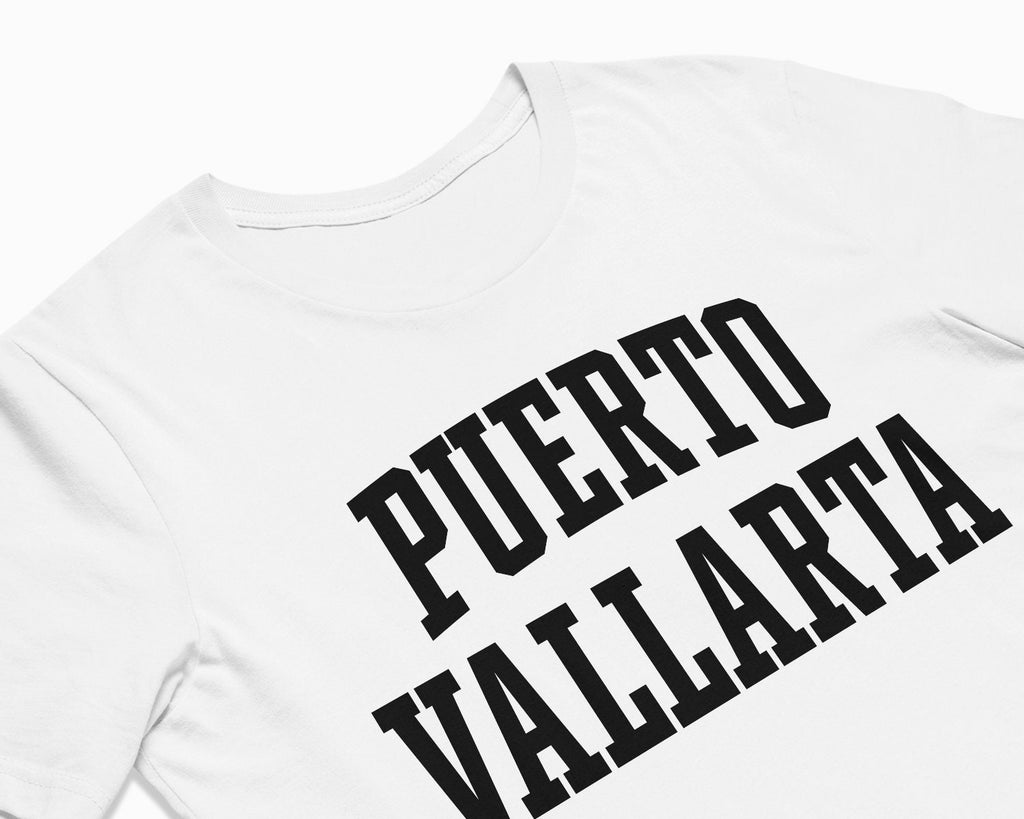 Puerto Vallarta Shirt - White/Black