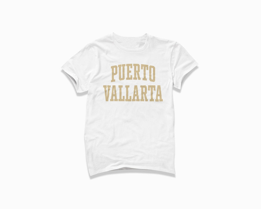 Puerto Vallarta Shirt - White/Tan