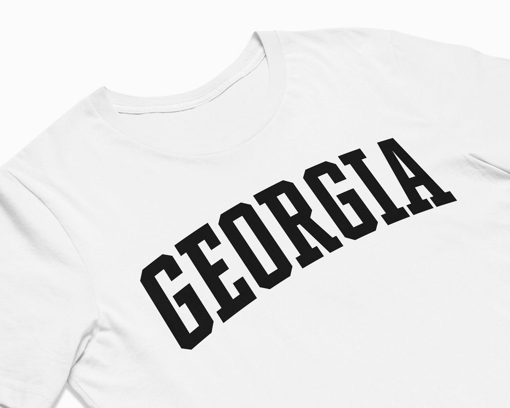 Georgia Shirt - White/Black