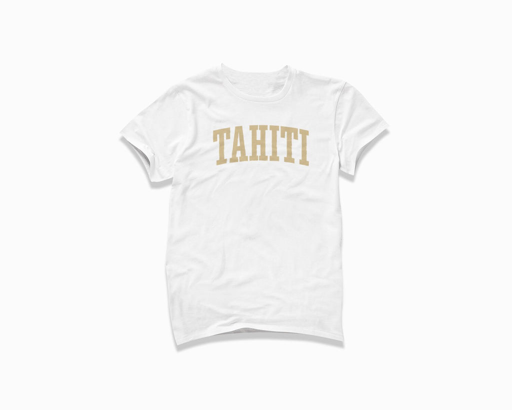 Tahiti Shirt - White/Tan
