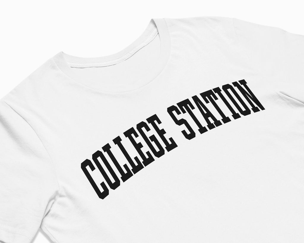 College Station Shirt - White/Black