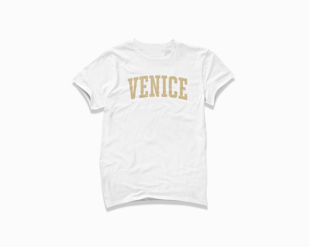Venice Shirt - White/Tan